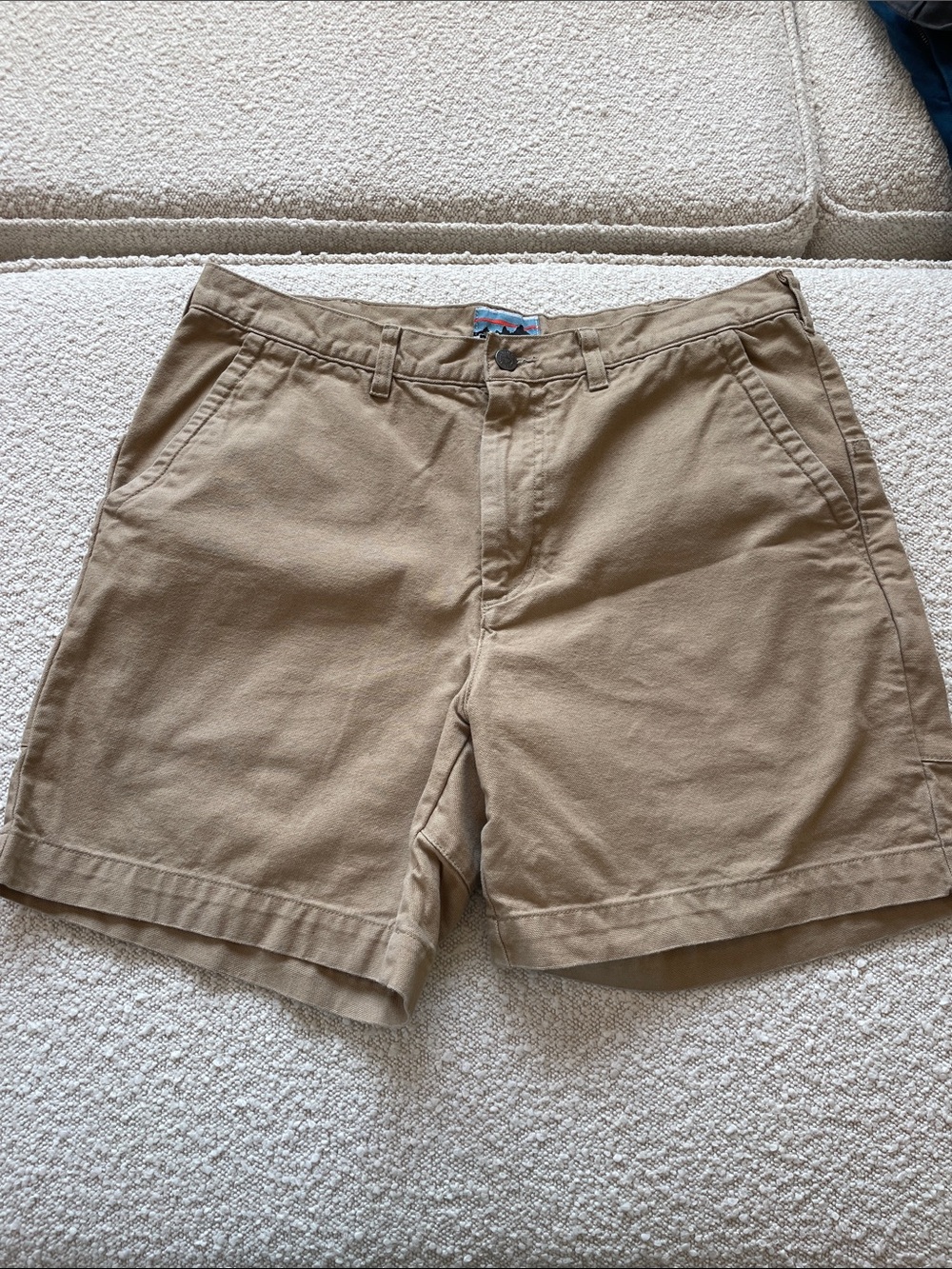 Men’s Heritage Stand Up Shorts 7” waist 35